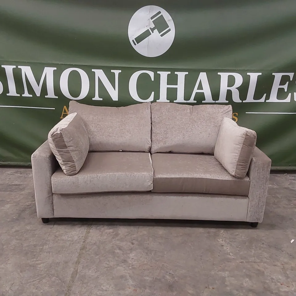 QUALITY DESIGNER 2 SEATER VELVET SOFA 