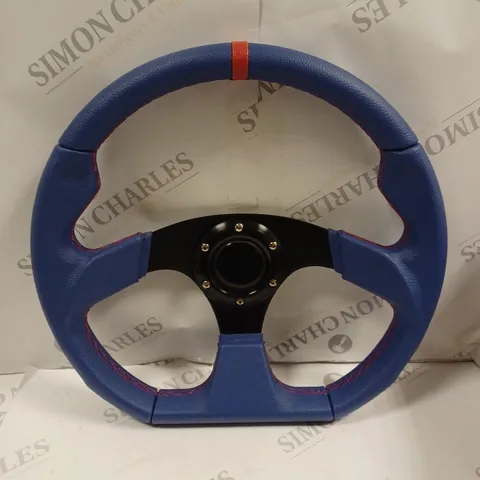 BOXED REPLACEMENT CUSTOM CAR WHEEL IN BLUE
