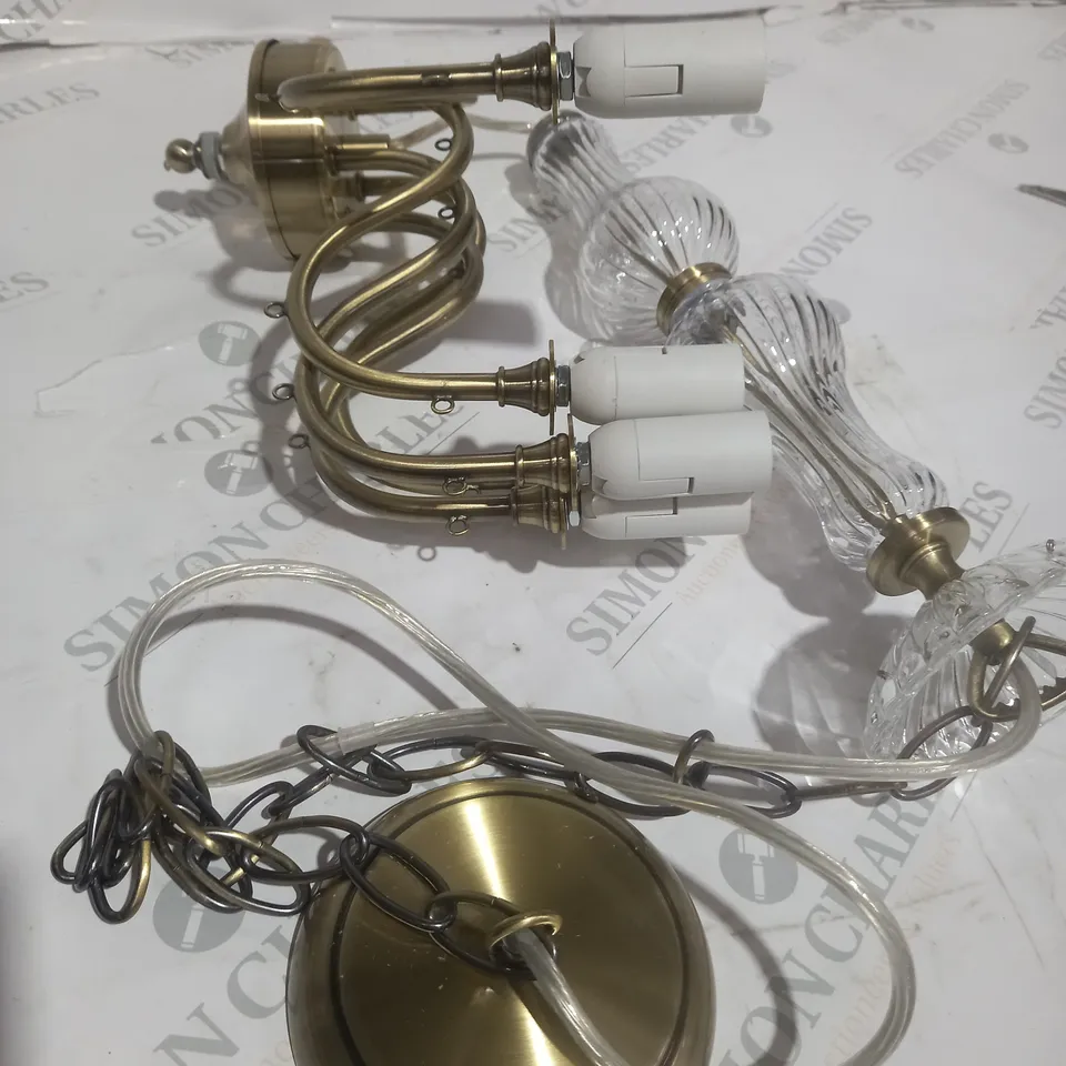 ALESSANDRA PENDANT ANTIQUE BRASS  RRP £110