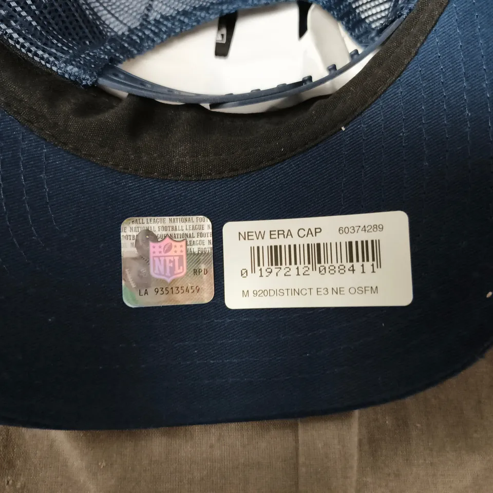 NEW ERA NFL CAP – 9TWENTY ADJUSTABLE NAVY PATRIOTS LOGO