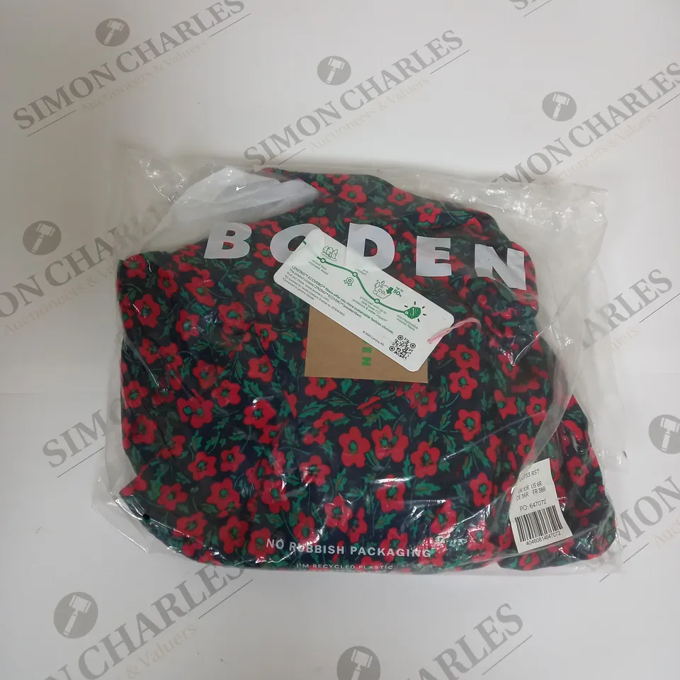 BAGGED BODEN OCCASSIONAL FLORAL DRESS SIZE 10R