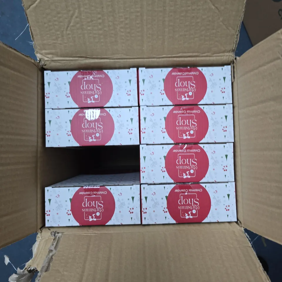 BOX OF 8 TJC CHRISTMAS CALENDARS 