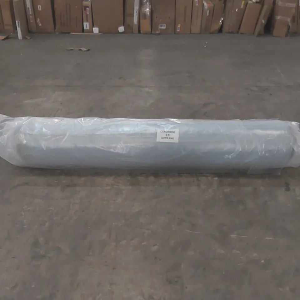 BRAND NEW BAGGED AND ROLLED CAMBRIDGE MATTRESS - 6FT SUPERKING
