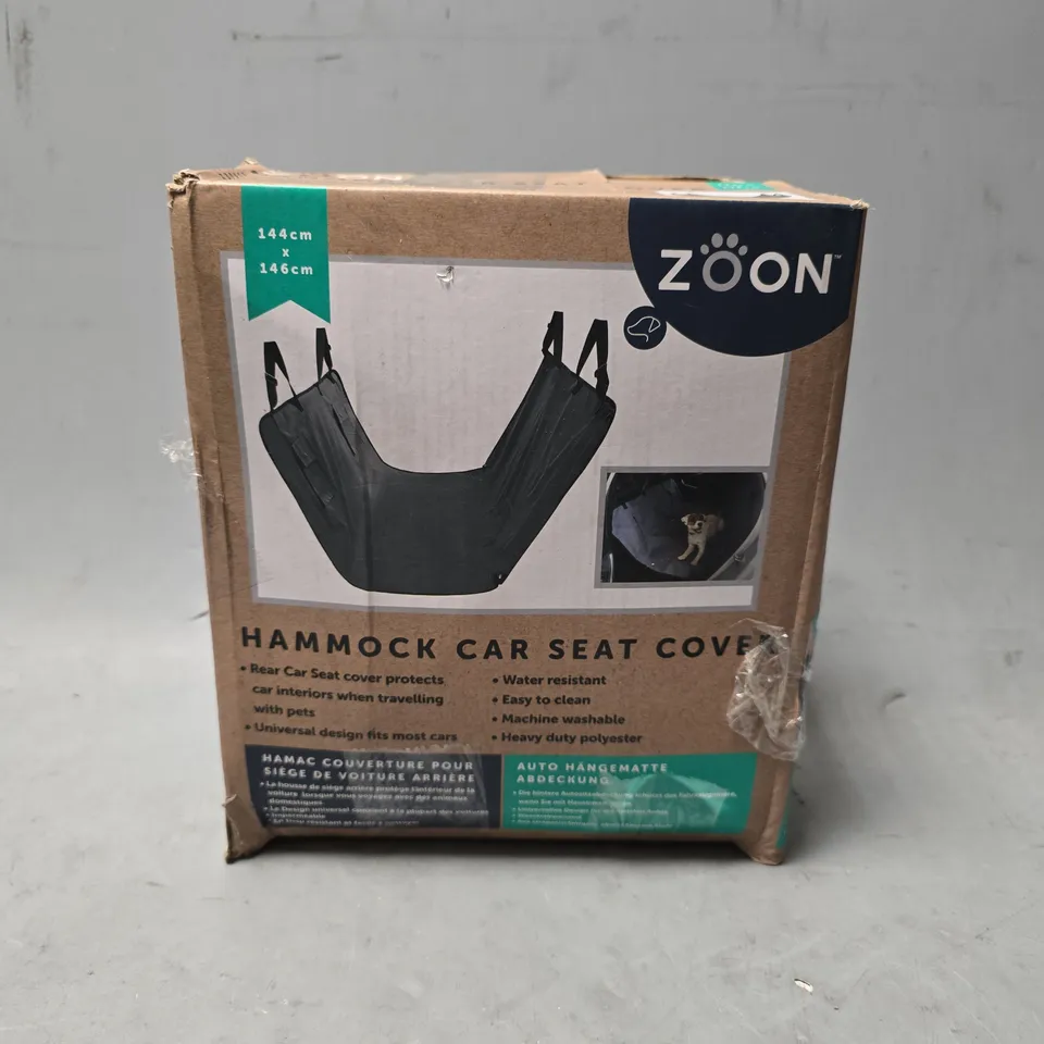 ZOON HAMMOCK CAR SEAT COVER 