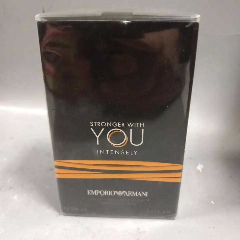 BOXED EMPORIO ARMANI STRONGER WITH YOU INTENSELY EAU DE PARFUM 100ML 