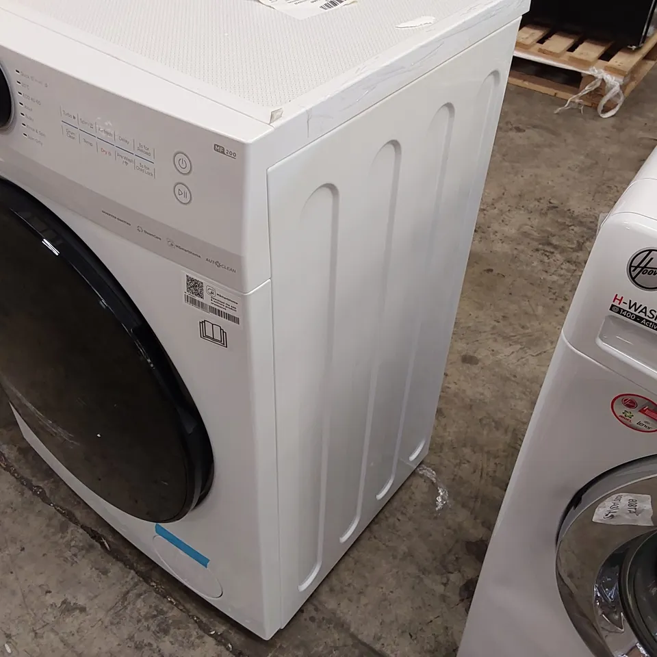 MIDEA MF20ED80WB FREESTANDING WASHER DRYER, BLDC MOTOR, BRIGHT LED DISPLAY LUNAR DIAL, HEALTH GUARD, STEAM, 1400RPM, 8KG/6KG LOAD, APP CONTROL, WHITE [ENERGY CLASS A]