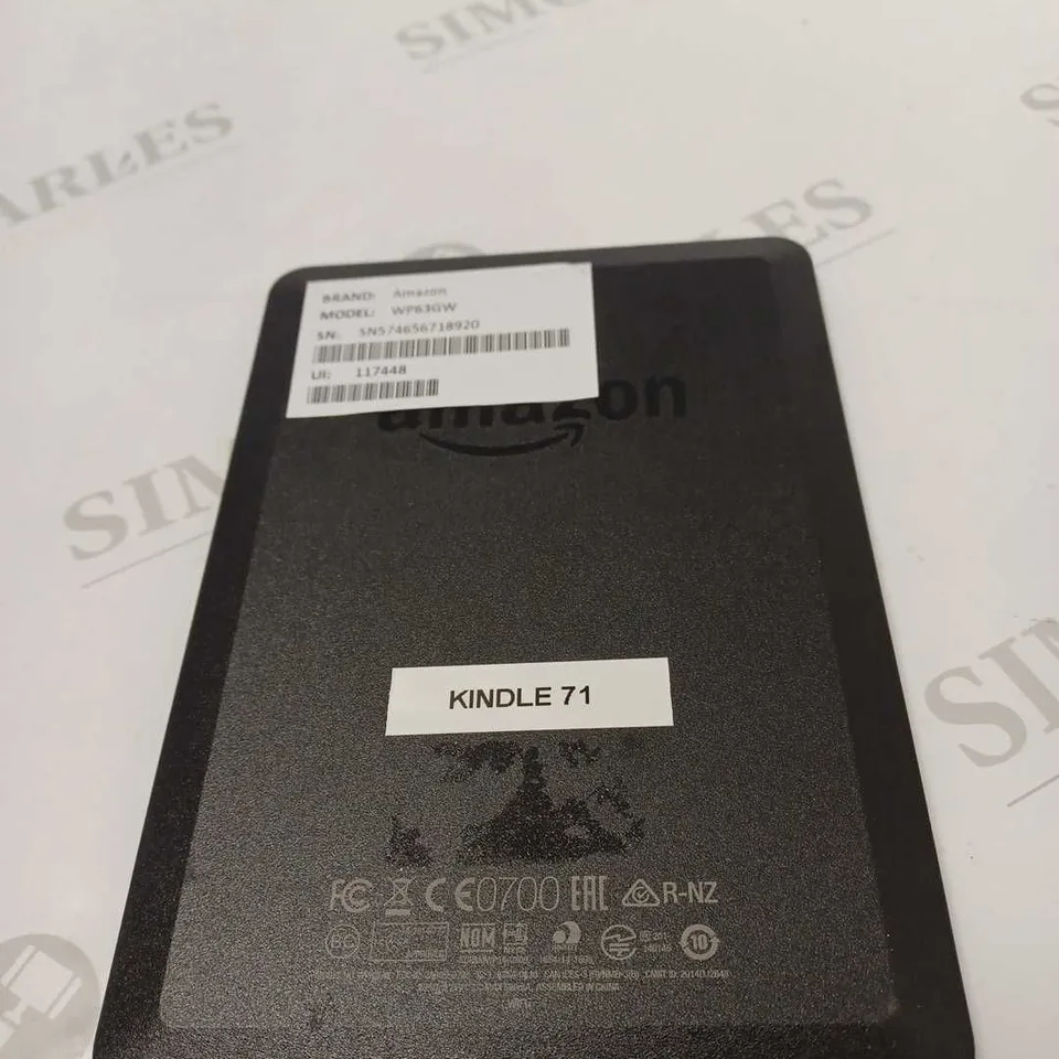AMAZON KINDLE WP63GW