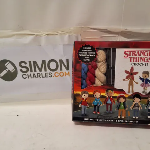 STRANGER THINGS CROCHET KIT – 12 PATTERNS (YARN & INSTRUCTIONS)