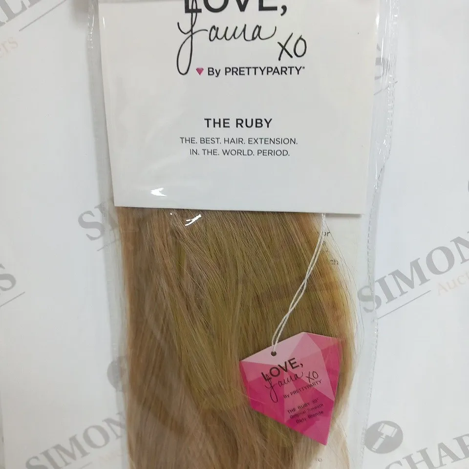 LOVE LAURA BY PRETTY PARTY THE RUBY DIRTY BLONDE HAIR EXTENSION