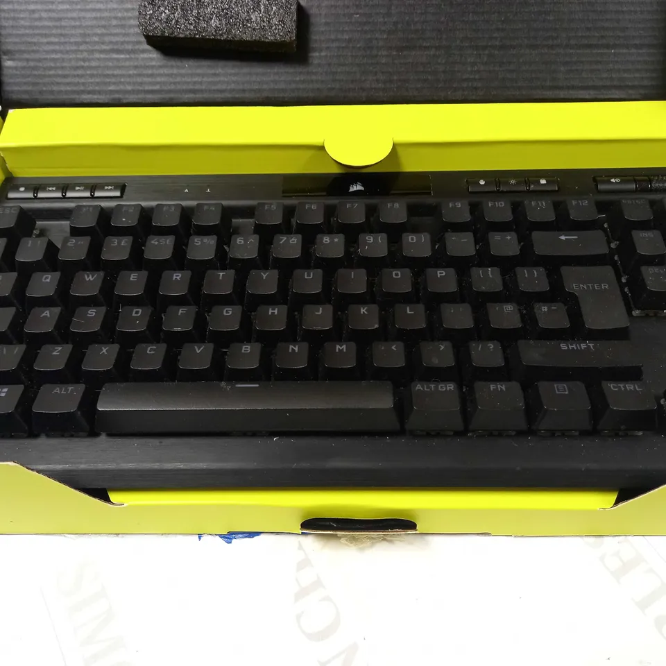 CORSAIR K70 RGB TKL CHAMPION SERIES TENKEYLESS MECHANICAL GAMING KEYBOARD 