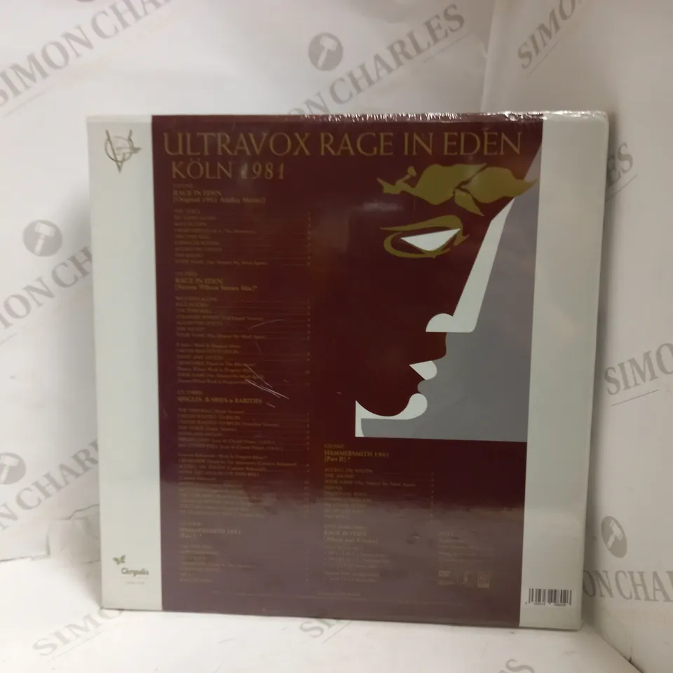 SEALED ULTRAVOX RAGE IN EDEN DELUXE EDITION