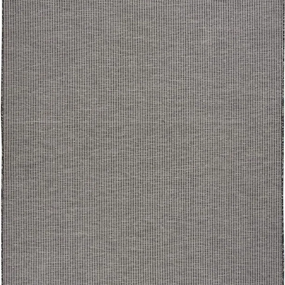 NOURISON POSITANO INDOOR-OUTDOOR CHARCOAL 4' X 6' AREA RUG, EASY CLEANING, NON SHEDDING, BED ROOM, LIVING ROOM, DINING ROOM, BACKYARD, DECK, PATIO (4X6)