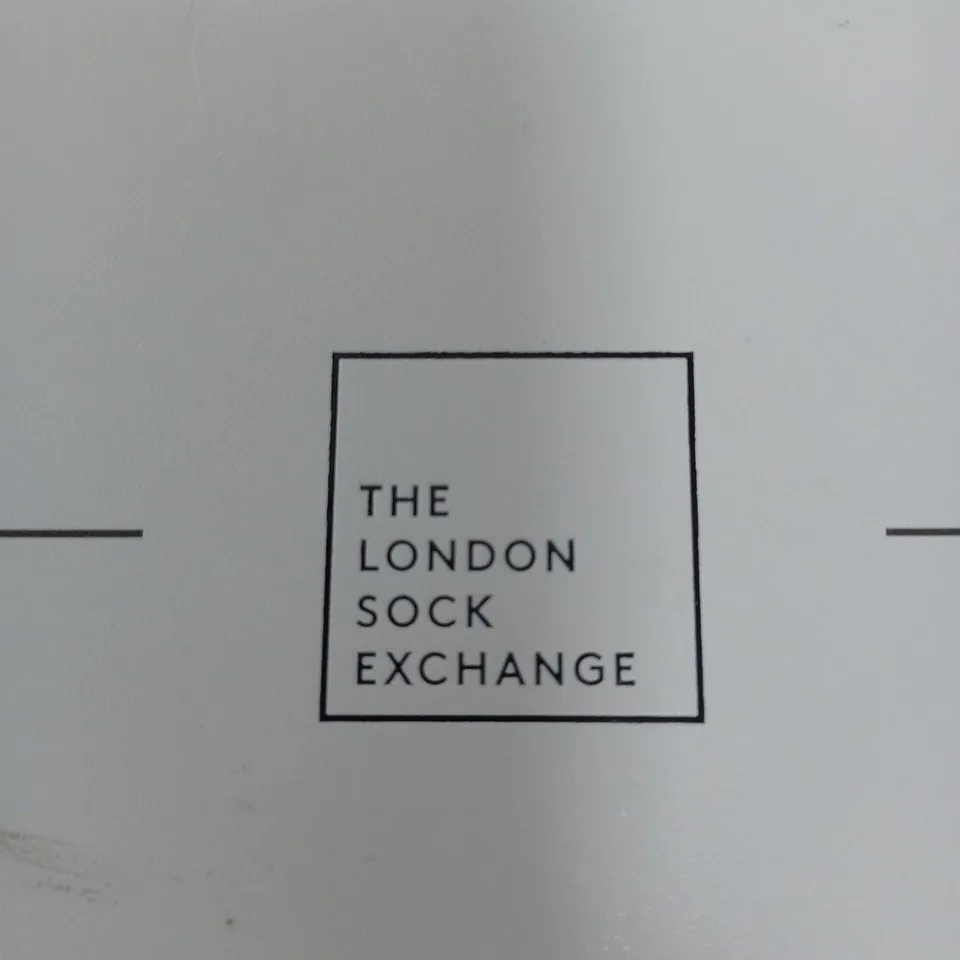 BOX OF 6 PAIRS OF LONDON SOCK EXCHANGE SOCKS 