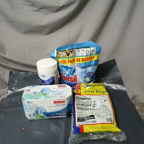 4 X CLEANING PRODUCTS TO INCLUDE PERSIL, UNIBOND ETC