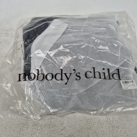Nobody's Child Black Square-Neck Tailored Dress β UK 10