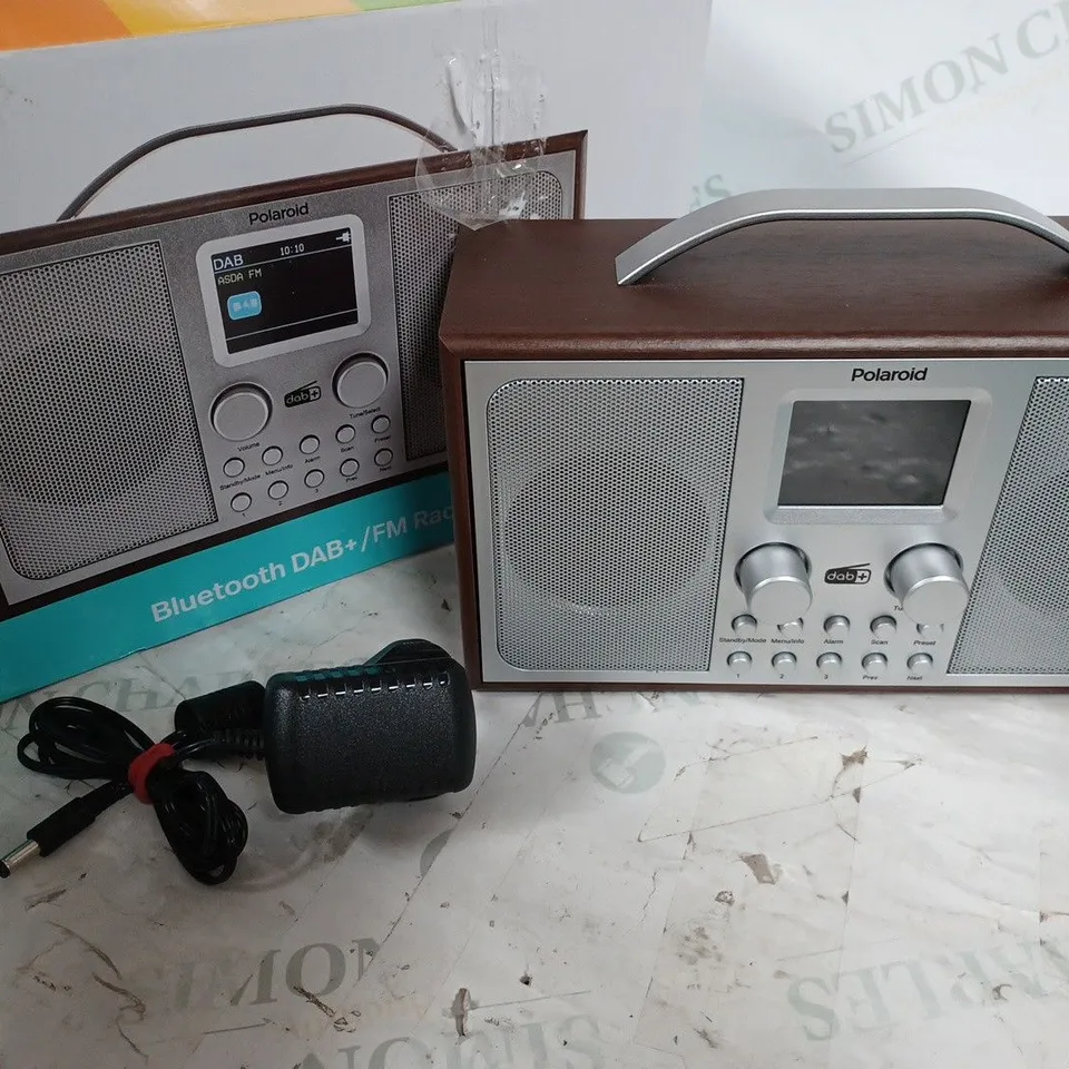 POLAROID BLUETOOTH DAB+/FM RADIO