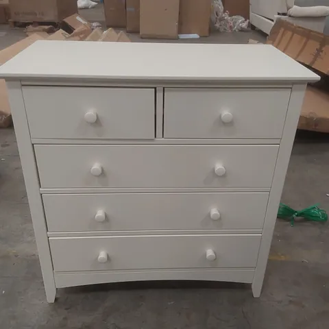 KINGSBURY 5 DRAWER 83CM W CHEST OF DRAWERS