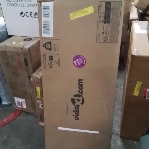 BOXED TV CABINET SET OF 2 BLACK OAK ENGINEERED WOOD