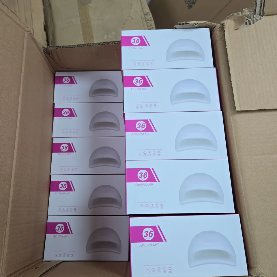 APPROXIMATELY 15 SUNEX UV/LED NAIL LAMPS (36W) – 1 UNIT WITH CORD 