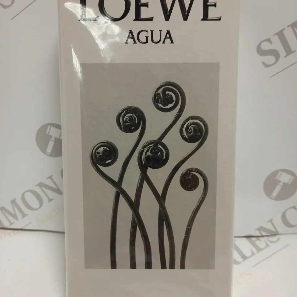BOXED AND SEALED LOEWE AGUA EAU DE TOILETTE 100ML