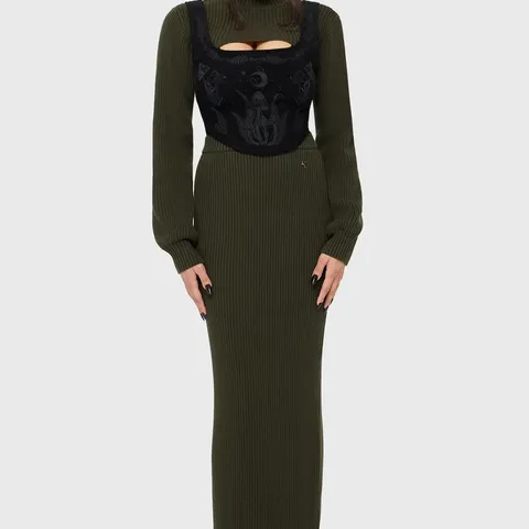 FIVE BRAND NEW KILLSTAR BELINDA'S WOE MAXI SKIRT- SIZE MAY VARY
