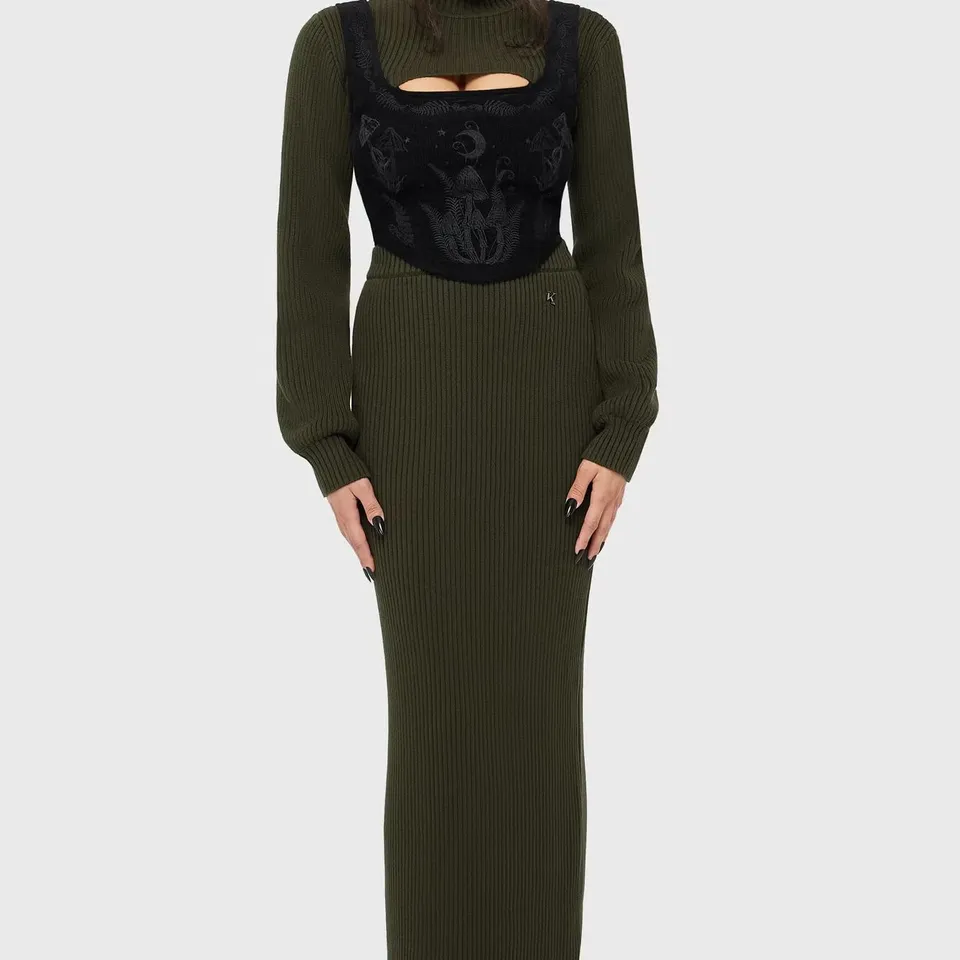FIVE BRAND NEW KILLSTAR BELINDA'S WOE MAXI SKIRT- SIZE MAY VARY