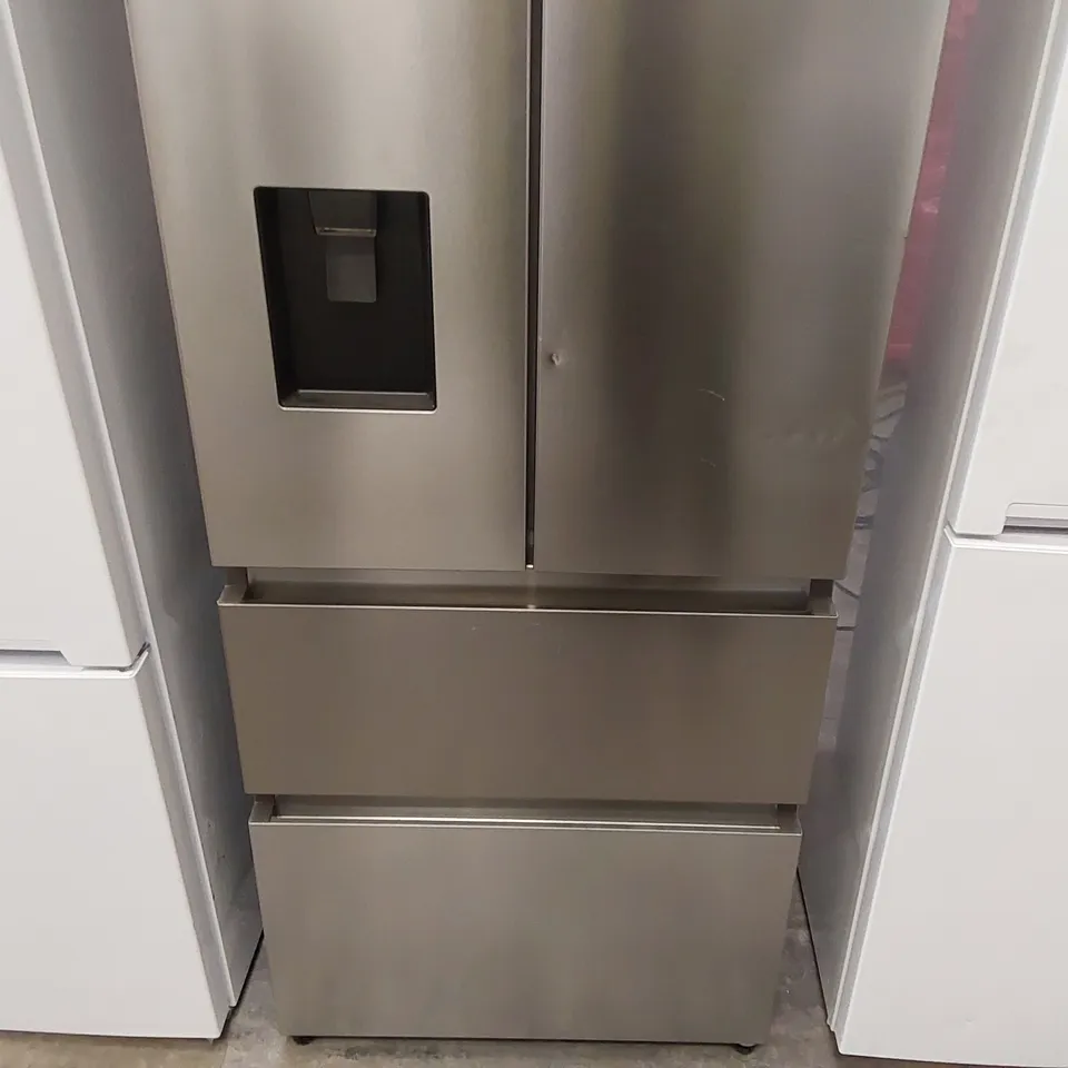 HISENSE PUREFLAT RF632N4WIF FRIDGE FREEZER STAINLESS STEEL - UNPROCESSED RAW RETURN