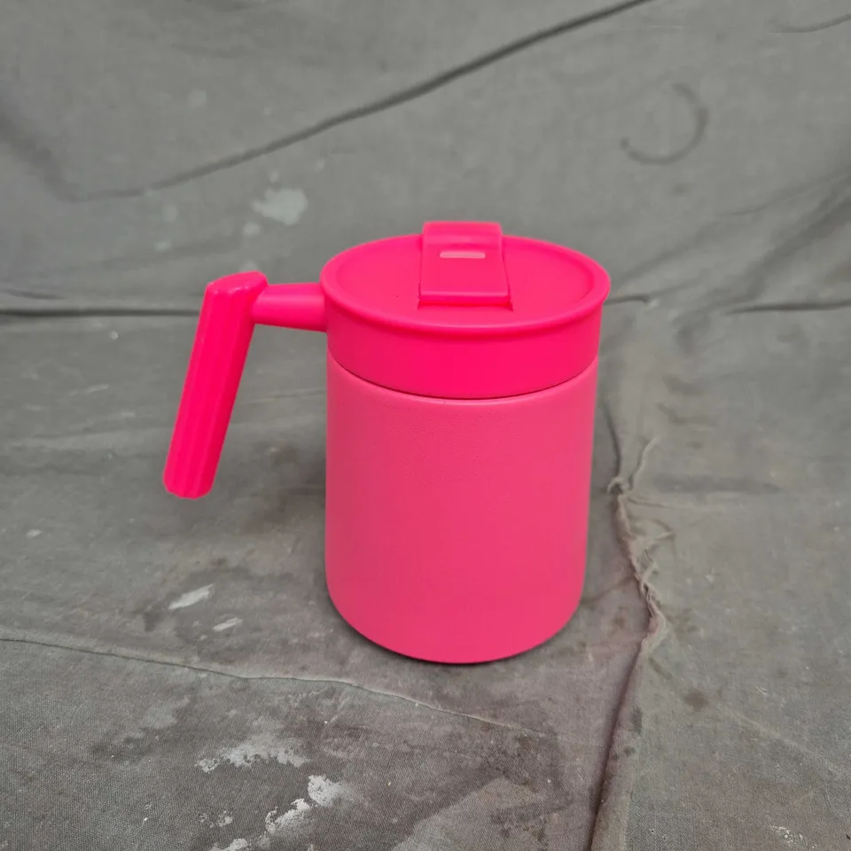 PINK PATMOSEAL INSULATED TRAVEL MUG