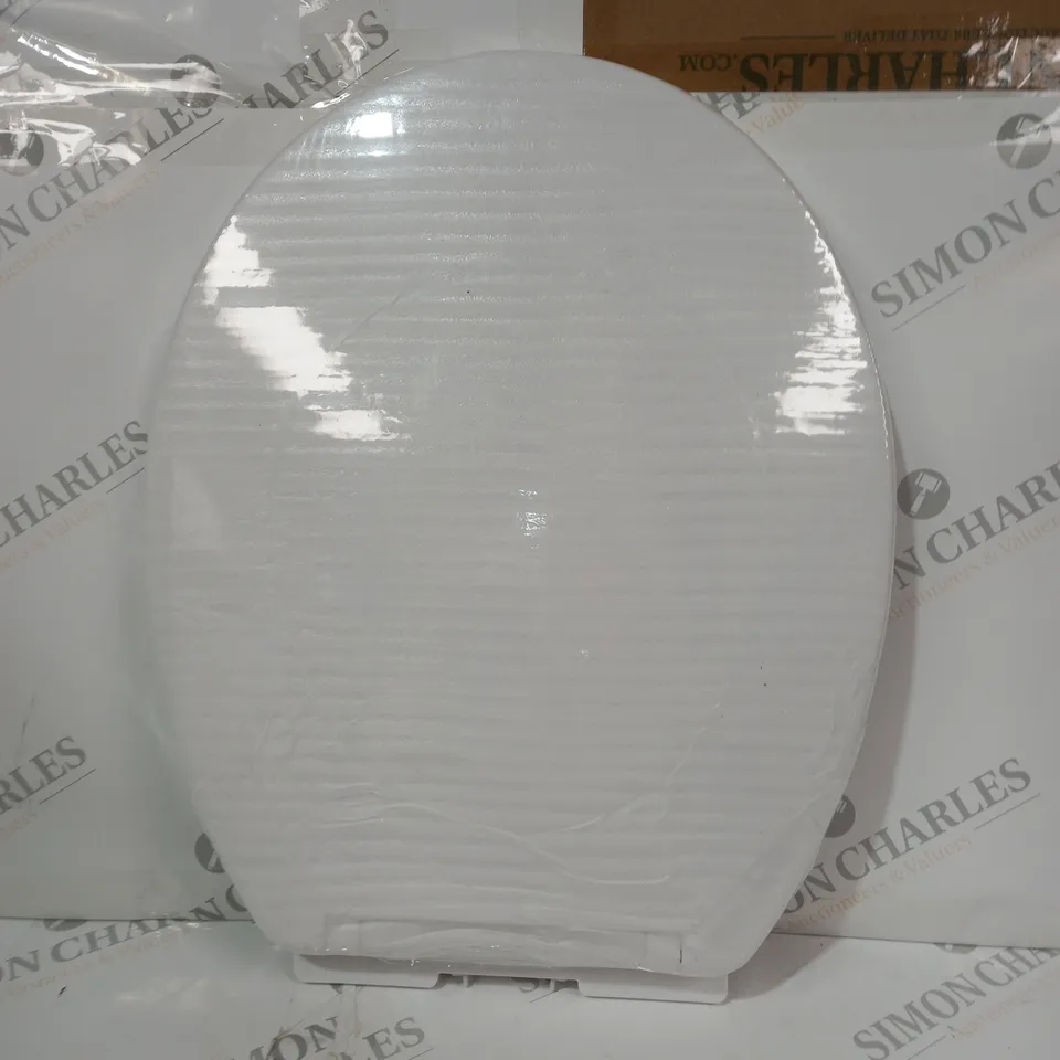 BOXED KARAN KING 0 SHAPE SOFT CLOSE UNIVERSAL TOILET SEAT