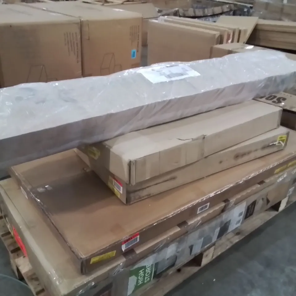 PALLET OF INCOMPLETE FURNITURE SETS
