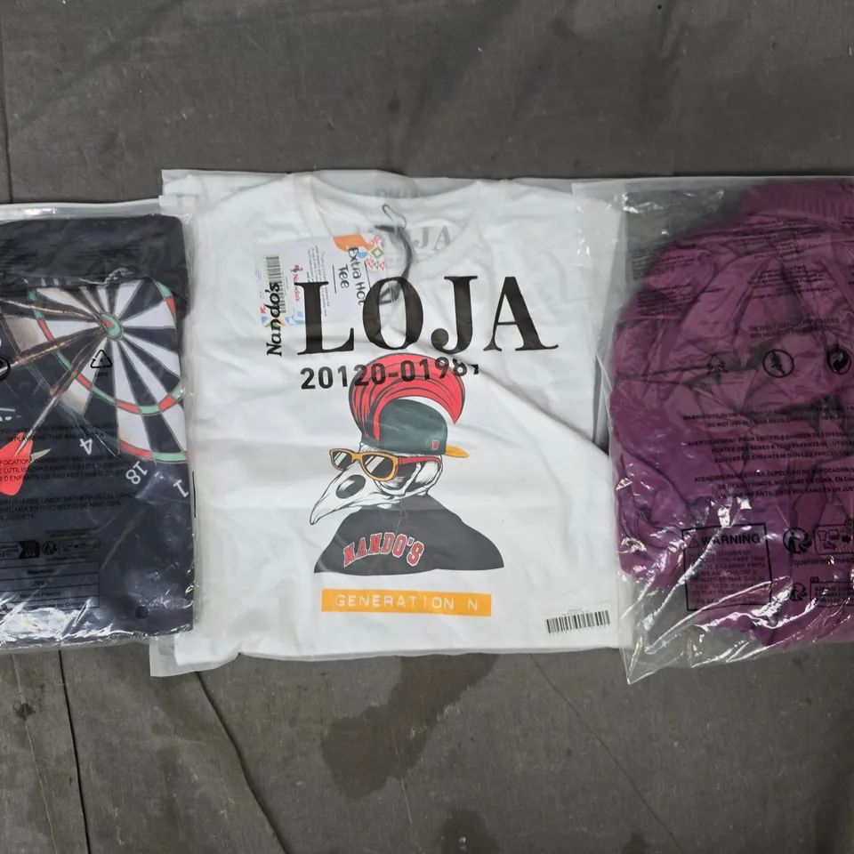 APPROXIMATELY 20 ASSORTED CLOTHING AND FASHION PRODUCTS IN VARIOUS STYLES AND SIZES - COLLECTION ONLY