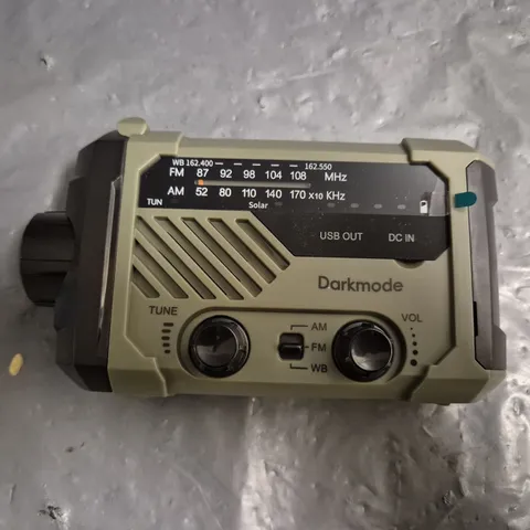 BOXED MULTI FUNCTION EMERGENCY WB RADIO