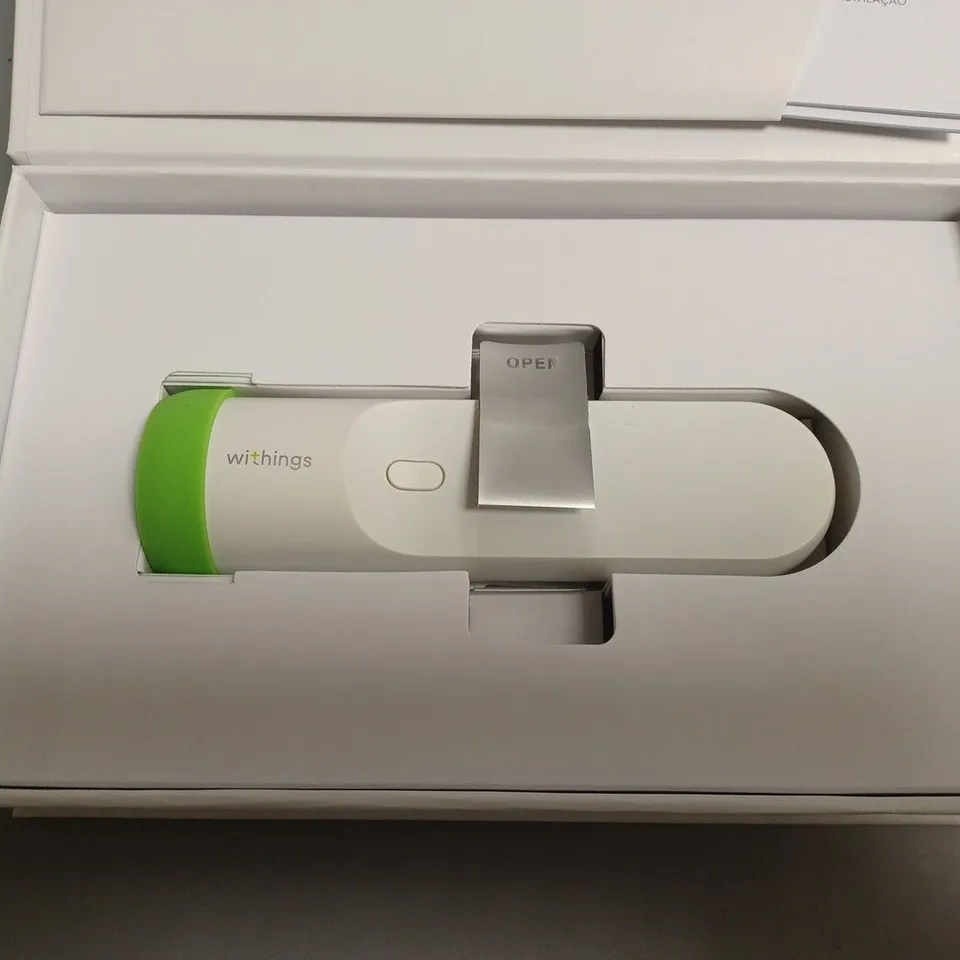 BOXED WITHINGS THERMO SMART TEMPORAL THERMOMETER