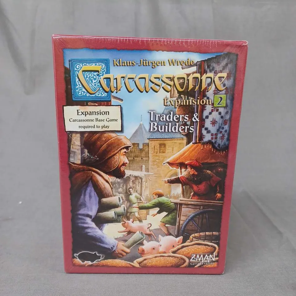 BOXED AND SEALED CARCASSONNE: EXPANSION 2 – TRADERS & BUILDERS