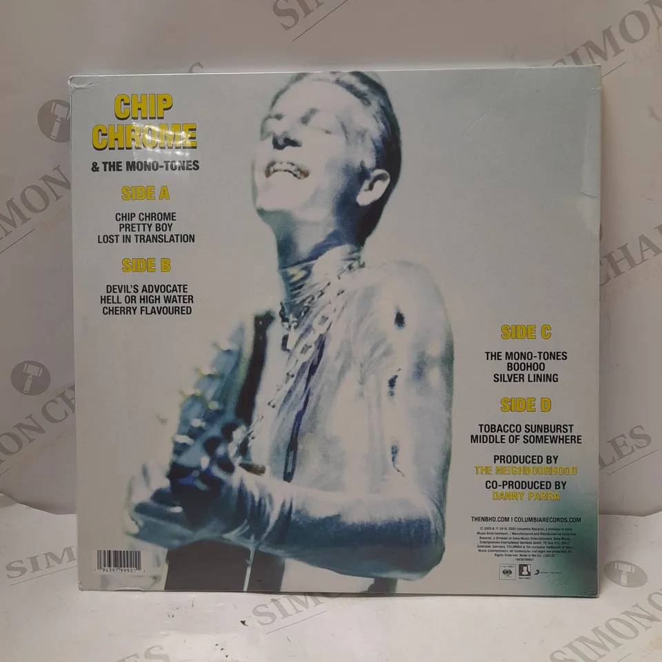 CHIP CHROME & THE MONO-TONES VINYL