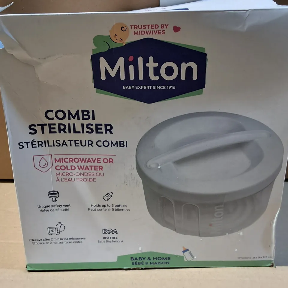 MILTON COMBI STERILISER 