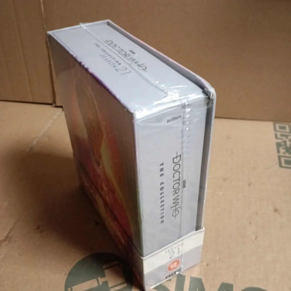 SEALED DOCTOR WHO: THE COLLECTION – SEASON 21 BLU-RAY BOX SET