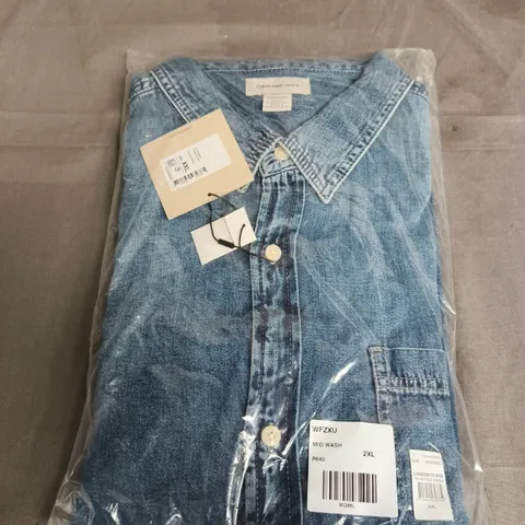 CALVIN KLEIN JEANS DENIM JACKET SIZE 2XL