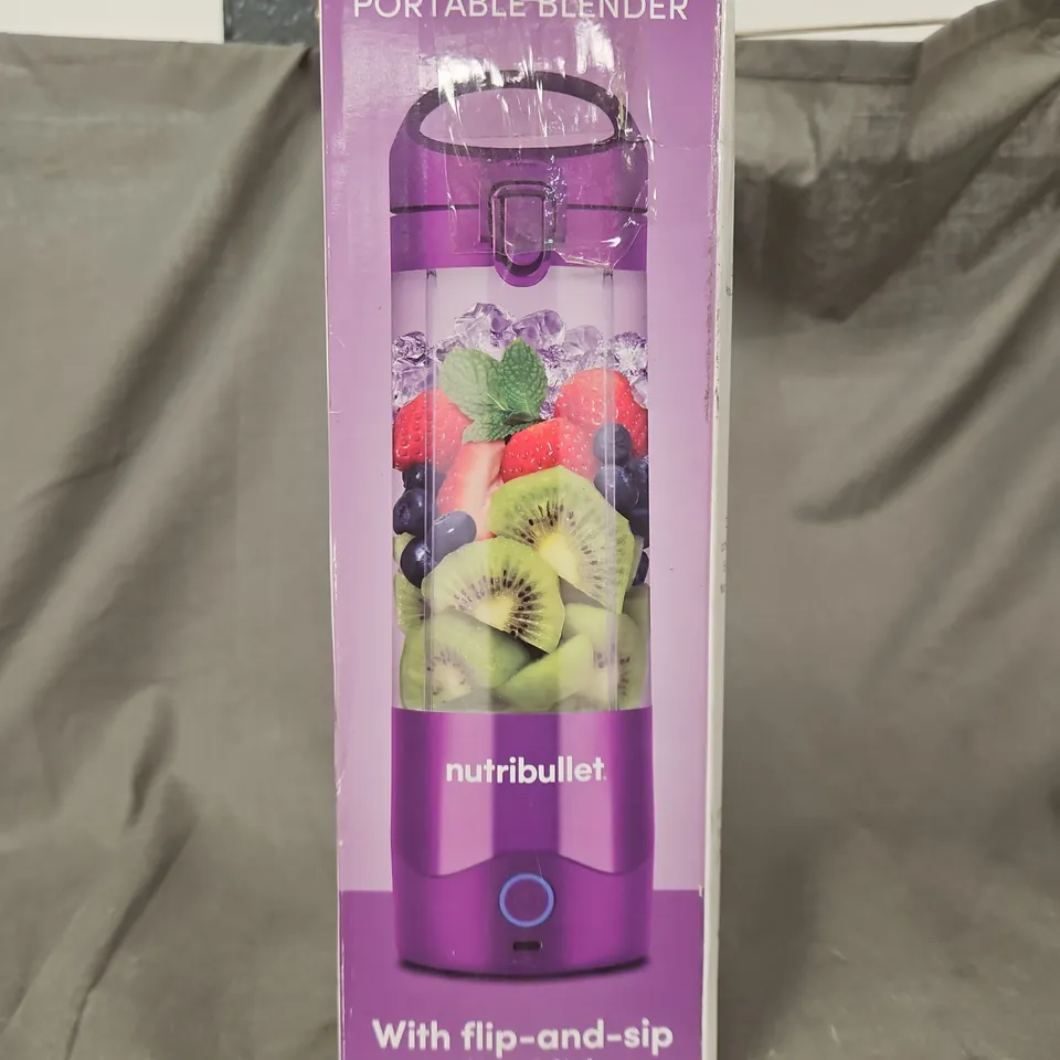 NUTRIBULLET PORTABLE BLENDER – PURPLE