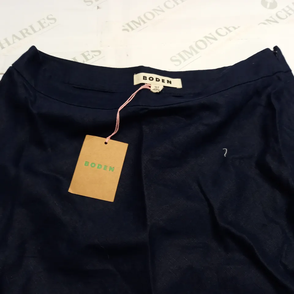 BODEN BIAS LINEN MIDI SKIRT - UK 10