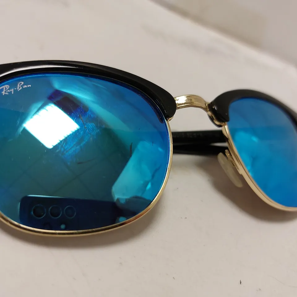 IN THE STYLE OF RAY-BAN RB3816 CLUBMASTER SUNGLASSES