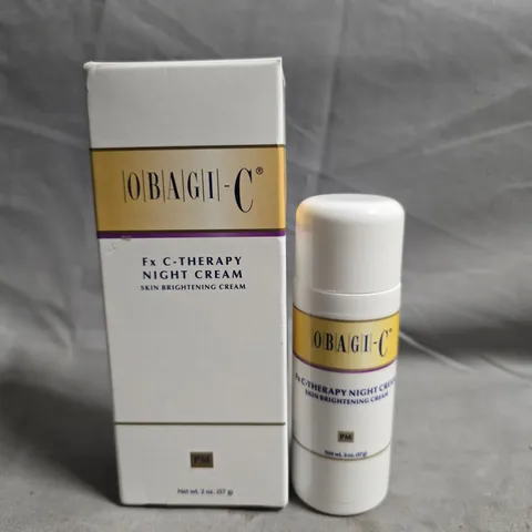 OBAGI-C FX C-THERAPY NIGHT CREAM – SKIN BRIGHTENING CREAM, 57 G (2 OZ)