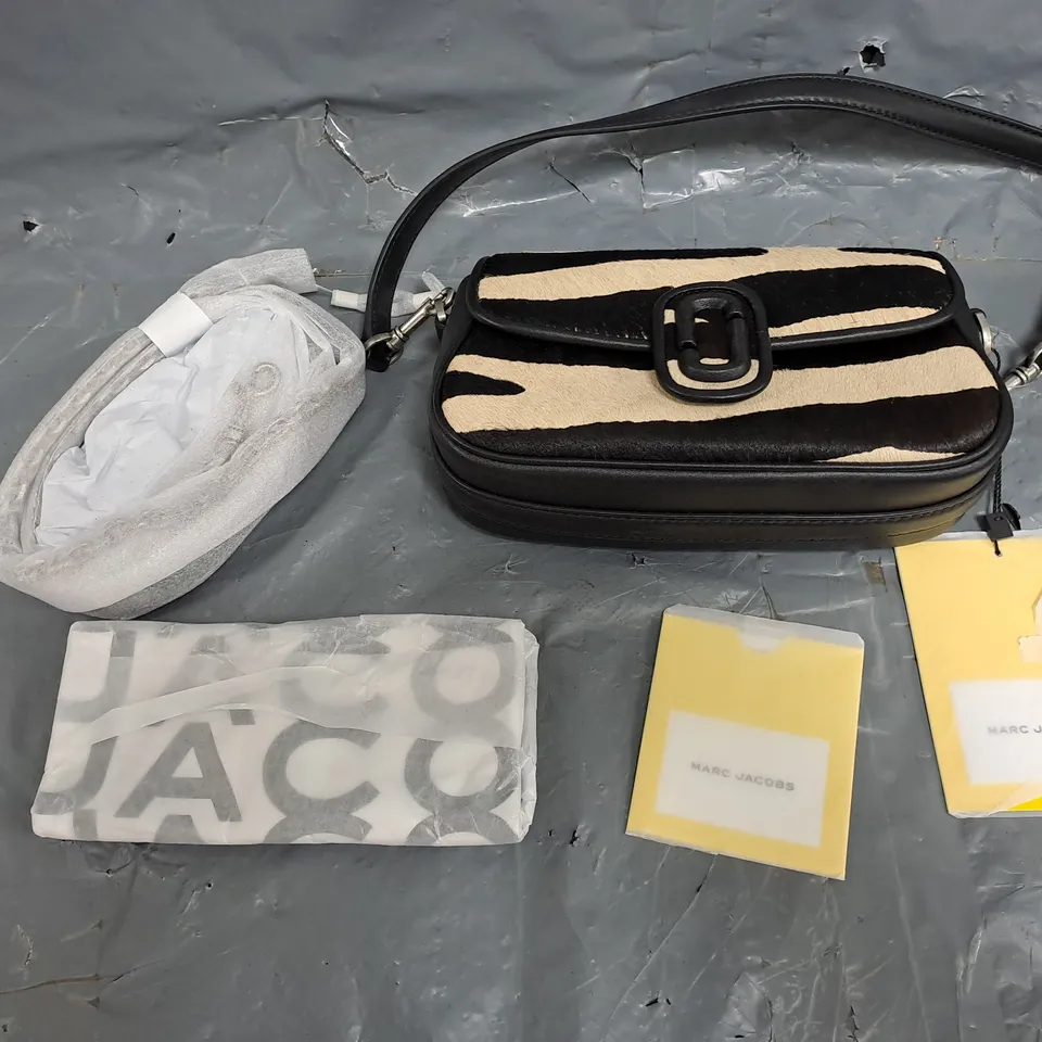 MARC JACOBS SMALL SHOULDER ZEBRA BAG 