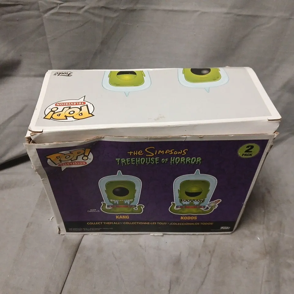 FUNKO POP! TELEVISION KANG & KODOS – TREEHOUSE OF HORROR 2-PACK (BOXED)