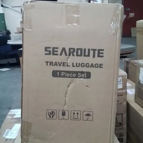 BOXED SEAROUTE TRAVEL LUGGAGE CASE 