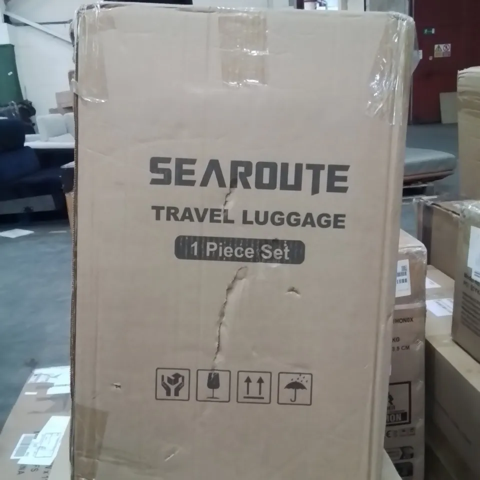BOXED SEAROUTE TRAVEL LUGGAGE CASE 