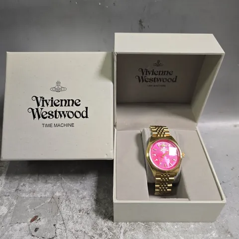 BOXED VIVIENNE WESTWOOD TIME MACHINE WATCH