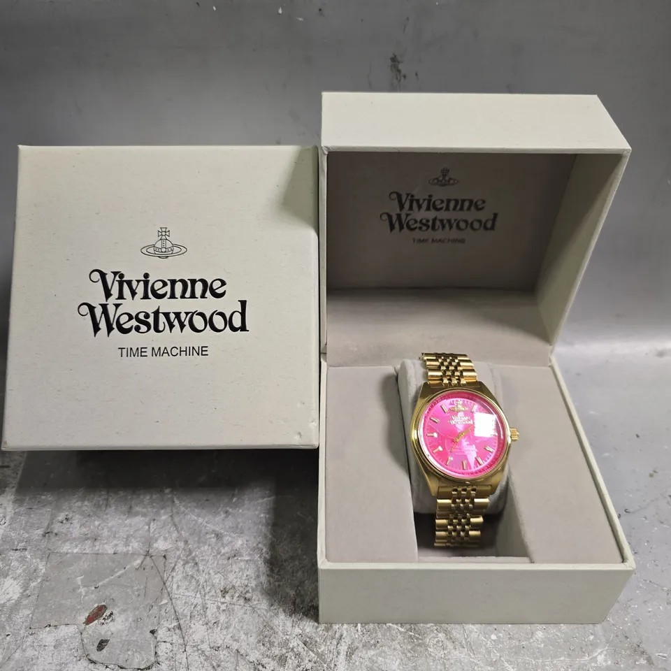BOXED VIVIENNE WESTWOOD TIME MACHINE WATCH