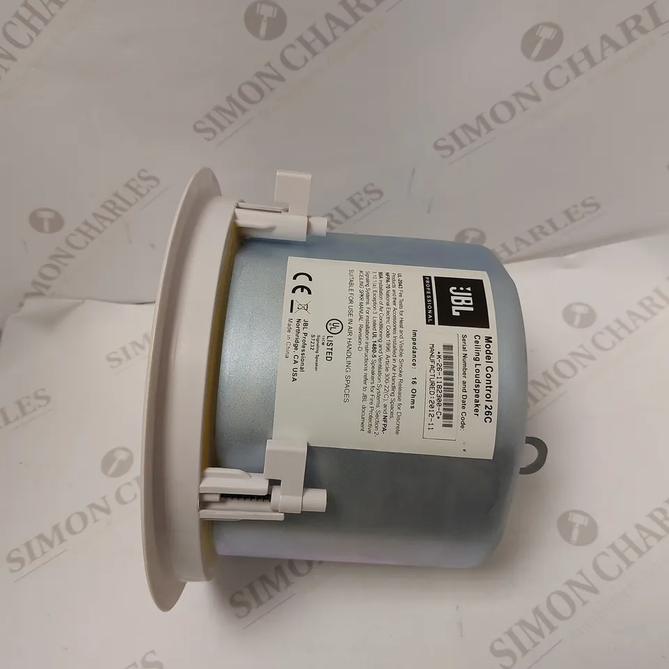 JBL CONTROL 26C CEILING LOUDSPEAKER - WHITE