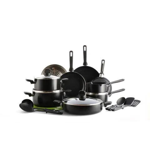 BOXED GREENPAN MEMPHIS 16 PIECE ALUMINIUM NON - STICK COOKWARE SET (1 BOX)